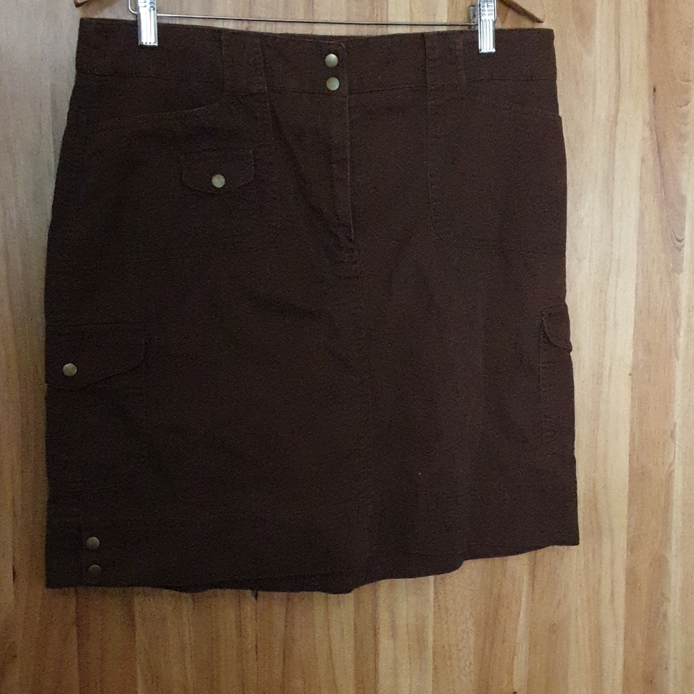 Corduroy Cargo Skirt [4]